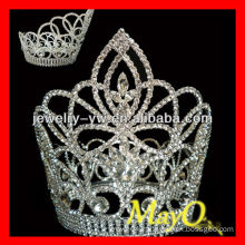 Beauty Round diamond princess crown for girls